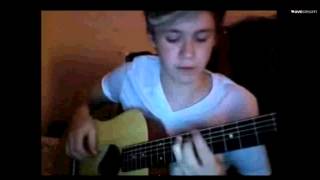 Niall Horan  How to play Live While Were Young on guitar [upl. by Thurstan395]