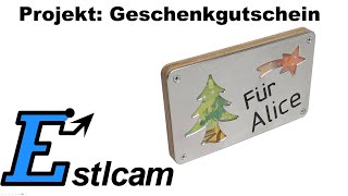 Estlcam Advent Gutschein [upl. by Booze]