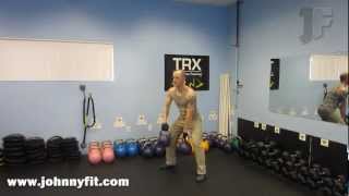 Alternating Double Kettlebell Clean [upl. by Posner]