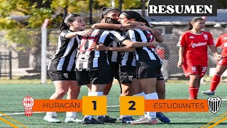 Huracán 1  Estudiantes de Buenos Aires 2  Resumen del partido  TorneoApertura 2024 Fecha 11 [upl. by Ymmaj]