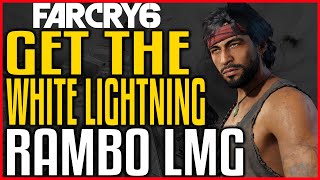 FAR CRY 6 YOU NEED TO GET WHITE LIGHTNING AUTO PISTOL NOW  Weekly Inventory Reset – Rambo LMG [upl. by Pickford]