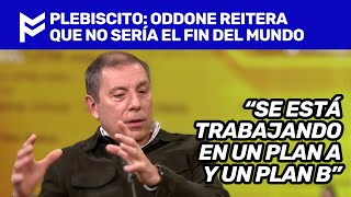 ODDONE REITERA QUE NO SERÍA EL FIN DEL MUNDO Y QUE SER ALARMISTA LE HACE MAL AL URUGUAY [upl. by Keary579]