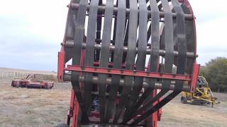 Hesston 5800 Round Baler [upl. by Devondra]