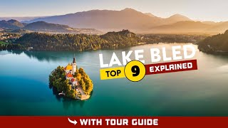 Pearl Of Alps  LAKE BLED Slovenia Things To Do [upl. by Yelsnit]