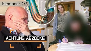 Notdienst mitten am Tag 🚱 Unverschämte Rechnung der Klempner  23  Achtung Abzocke  Kabel Eins [upl. by Nanyk]