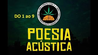 POESIA ACÚSTICA DO 1 AO 9 CCLIPE [upl. by Ailefo]