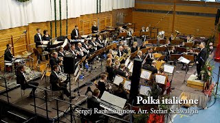 Polka italienne  Sergej Rachmaninow Arr Stefan Schwalgin [upl. by Petulah]