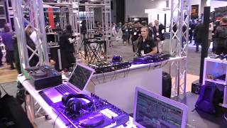 NAMM 2018 Gemini DJ Booth Walkthrough Vintage Gemini DJ Gear [upl. by Repsihw432]