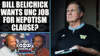 Rob Parker  Bill Belichick Should Not Take UNC Job Just to Get His Son a Coaching Gig [upl. by Eyatnod993]