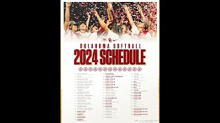 OU Softball Full schedule is released [upl. by Euqininod279]