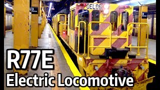 ⁴ᴷ R77E Electric Locomotive EL06 moved to Concourse Yard [upl. by Adeline]