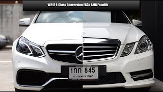 W212 EClass Conversion E63s AMG Facelift [upl. by Fedora]