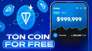 FREE Ton Coin or How to Get Free Crypto [upl. by Annayk155]