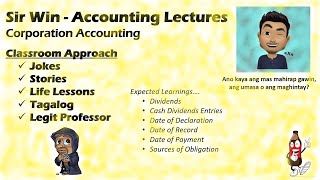 Lecture 11 Dividends Corporation Accounting [upl. by Rednav784]