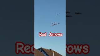 waddington redarrows home formationflying 2024 uk winter snow aviation shortsfeed raf [upl. by Ahcas111]