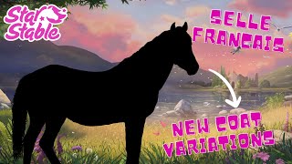 NEW Selle Français Review  Coat Colors Gaits and MORE  Star Stable Online [upl. by Khorma]