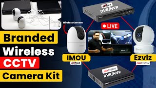 How to Connect Ezviz amp IMOU to Any DVR amp NVR  Make Branded wireless Camera Kit [upl. by Giff]