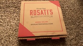 Rosati’s Pizza Review  Well Worth The Wait [upl. by Fredra]