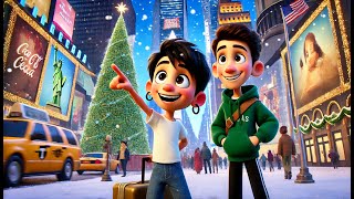 🇺🇸EP1 Adventures in New York I A New York Winter Adventure I The Journey [upl. by Nesnej]