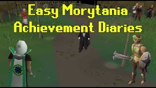 Achievement Diary  Easy Morytania tasks  OldSchool Runescape [upl. by Eerhs]