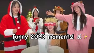 NewJeans 2023 funny moments [upl. by Kerianne355]