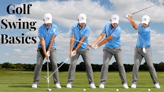 Golf Swing Basics  Easy Steps For Beginners 2019 [upl. by Nerag]