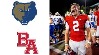 Brentwood vs No 16 Brentwood Academy Week 2 TSSAA Football GAME HIGHLIGHTS [upl. by Heddy]