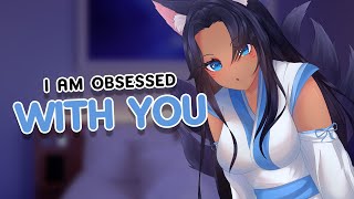 Yandere Kitsune Wife Cuddles You To Sleep  ASMR Roleplay F4A Willing Listener [upl. by Cecily]