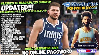 HOW TO INSTALL NBA2K20 TO NBA2K242K25 M🏀D MENU  UPDATED ROSTER  FiBA PBA NBA  COMPLETE ROOKIES [upl. by Mariken255]