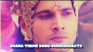 Karna Theme SongMahabharatmahabharatstarplus [upl. by Adnima183]