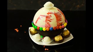 Pinata Cake Easy Method  Pinata Cake Recipe  Sphere Pinata Cake [upl. by Aohk821]