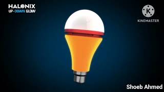 LED BULB  UP DOWN LED BULB  HALONIX LED  HALONIX  LED BULB BUSINESS  HALONIX 2024 NEW LAUNCH [upl. by Ellerd]