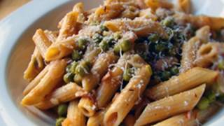 Penne Pasta with Peas and Prosciutto [upl. by Nomar943]