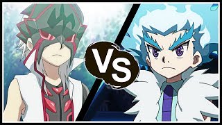 RED EYE VS LUI  Legend Spriggan7Mr VS Lost LonginusNSp ベイブレードバースト [upl. by Anahsohs]