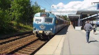 Stockholms pendeltåg X10 ride Norrviken  Häggvik Sweden [upl. by Notreve]