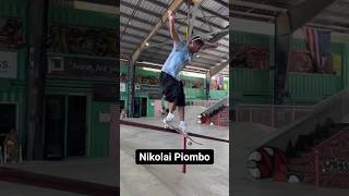 🛹 🦜 NIKOLAI PIOMBO BACKSIDE SMITH GRIND ACROSS AND DOWN THE RAIL AT SKATEBIRD MIAMI [upl. by Olivero]