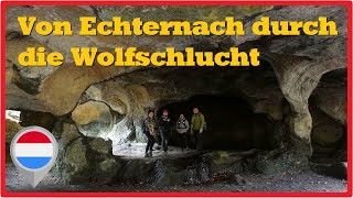 Von Echternach durch die Wolfsschlucht  Müllerthal feat Hops Popolski 🇱🇺 27K [upl. by Brita763]