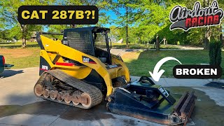 We bought a CAT 287B Skid Steer  Ultimate Shop HouseBarndo BUILD Part 2 [upl. by Nothgiel]