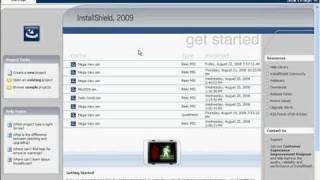 MSI  InstallShield Interface  InstallShield 2009 [upl. by Atinnek]