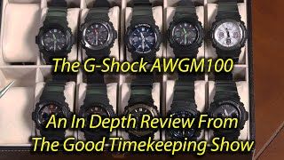 Casio GShock AWGM100 Indepth Review [upl. by Endor36]