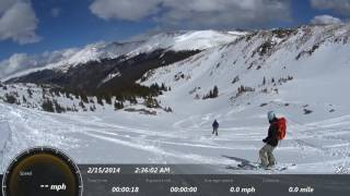 North Chute at Berthoud Pass [upl. by Dnyletak]