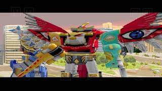 HURRICANEGER VS GAORANGER  NINPUU SENTAI HURRICANEGER  supersentaiseries ninja poweranimal [upl. by Garceau482]