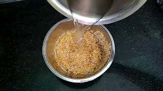 Ven Pongal recipe in Tamil cooker ven Pongal recipe [upl. by Einimod]