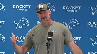 Does Dan Campbell believe the Lions can win the Super Bowl without Aidan Hutchinson His answer [upl. by Nitnerb]