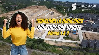 MINGLANILLA HIGHLANDS  PHASE 1 amp 2 CONSTRUCTION UPDATE  Cebu Stellar Homes [upl. by Leonelle]