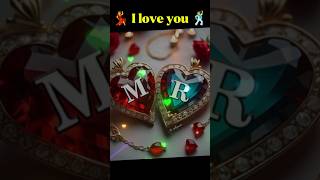 M letter status 💕  M name WhatsApp status 🥀  M name love status 💖 shorts short ytshorts [upl. by Ruosnam607]