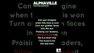 Alphaville  Forever Young  Karaoke Version [upl. by Adnotal267]