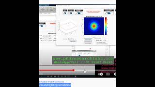 Visible light communication and lighting simulation [upl. by Lanahtan]