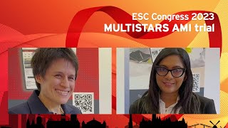 MULTISTARS AMI Multivessel immediate vs staged revascularization in STEMI  ESCcongress 2023 [upl. by Nohsav]