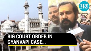 Gyanvapi Case Varanasi Court Allows Puja In Mosque Basement After Sensational ASI Report [upl. by Ennahteb751]